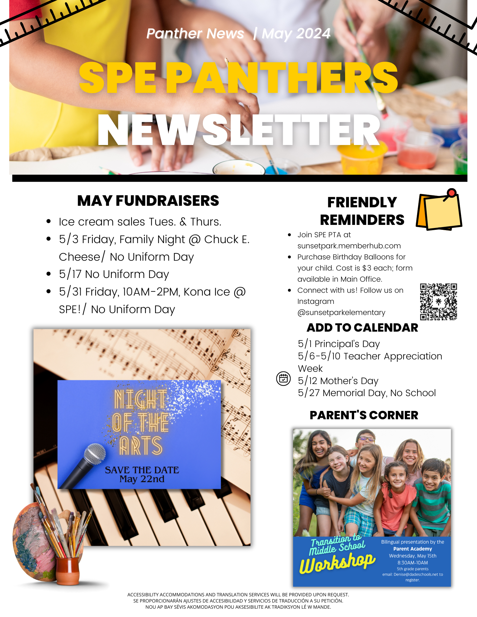 May Newsletter 2024